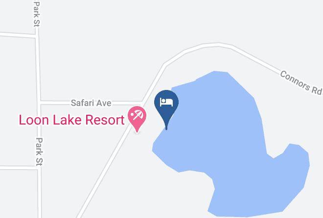 Loon Lake Resort Map