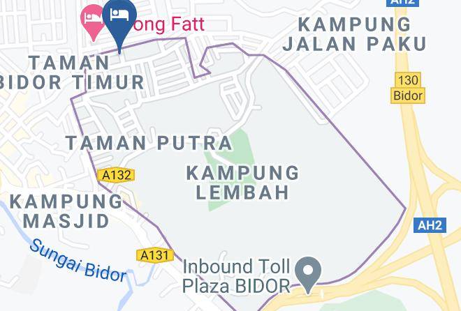 Batang Padang District - Loong Fatt Hotel Maps