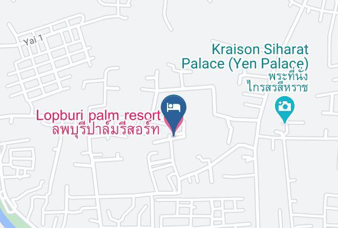 Mueang Lopburi District - Lopburi Palm Resort Maps