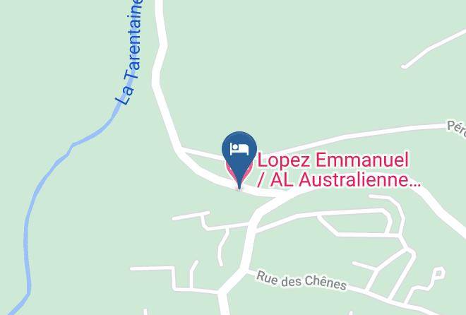 Cantal - Lopez Emmanuel A L Australienne Chambres D Hotes Maps