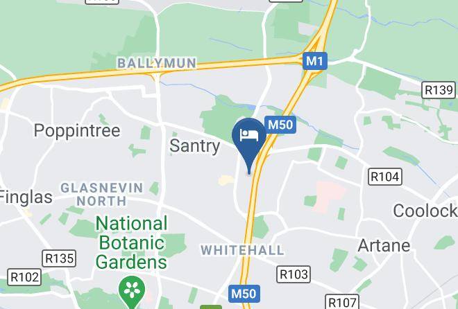 Dublin City - Lorcan Lodge B&b Maps