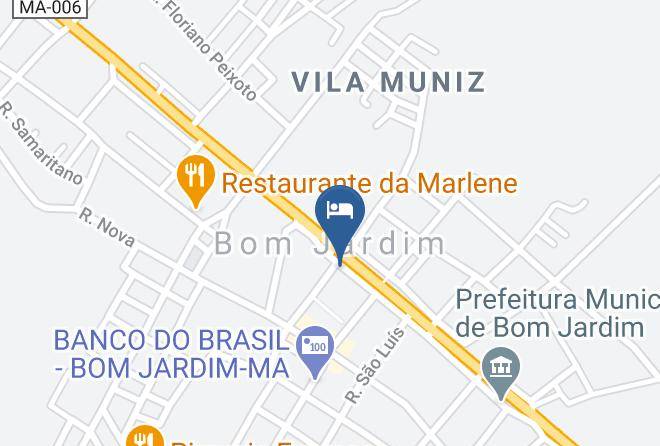 Bom Jardim - Lord Hotel Maps