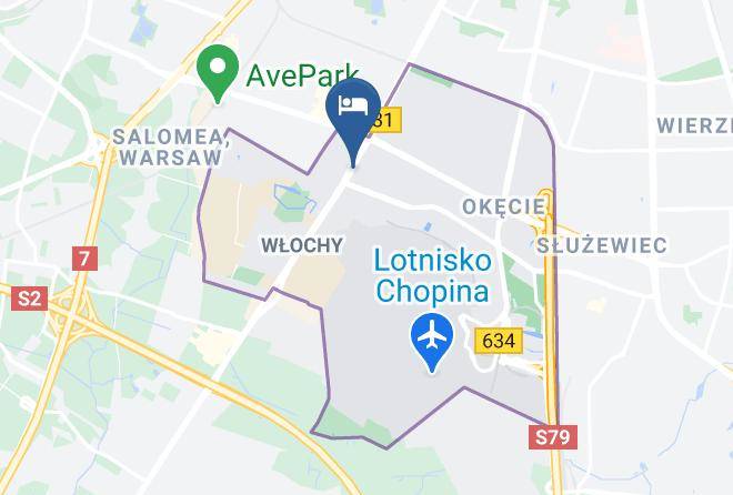 Warsaw - Lord Hotel Maps