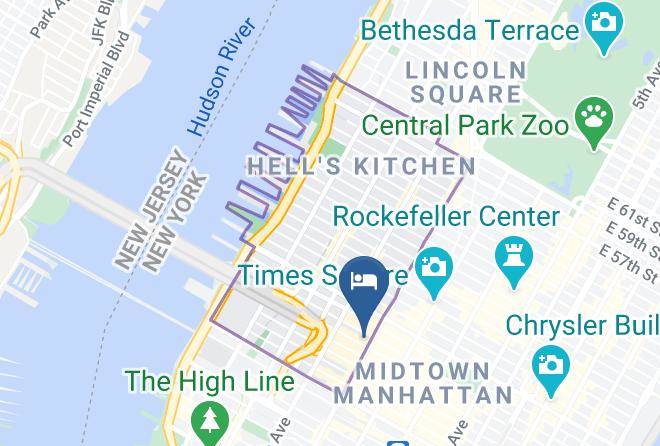 New York - Lord & Moris Times Square Hotel Maps