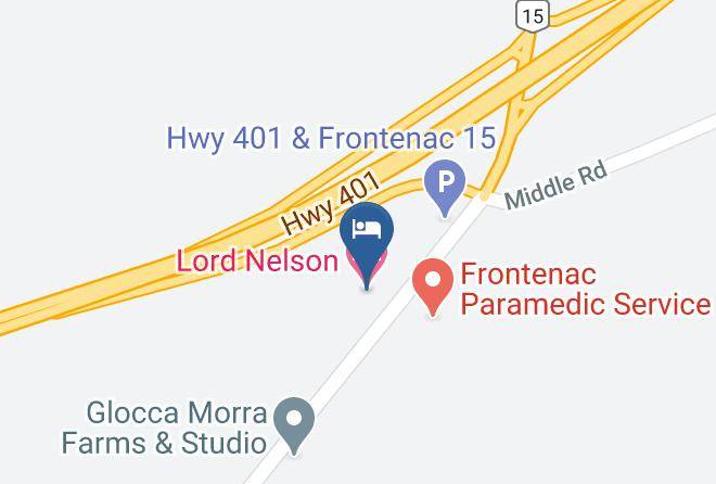 Lord Nelson Motel Map