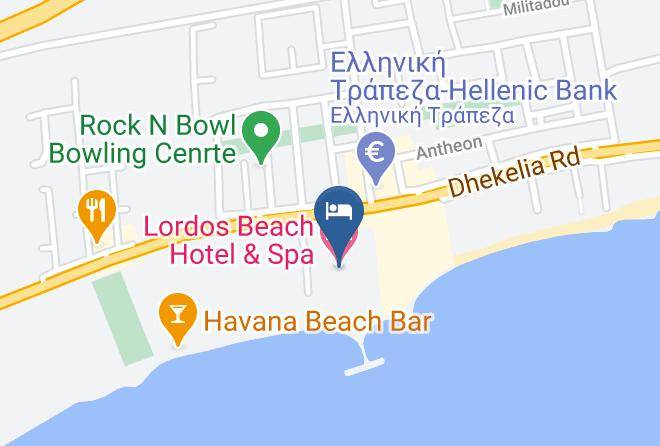 Pyla - Lordos Beach Hotel & Spa Maps