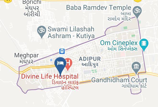 Gandhidham - Lords Eco Inn Gandhidham Maps