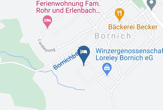Rhein Lahn Kreis - Loreley Bed And Breakfast Maps
