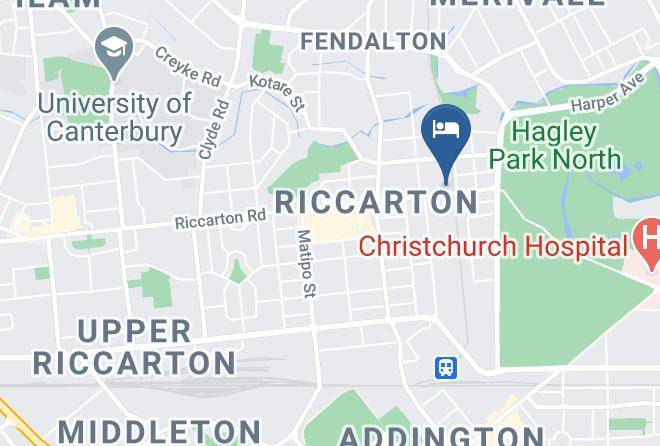 Christchurch - Lorenzo Motor Lodge Maps