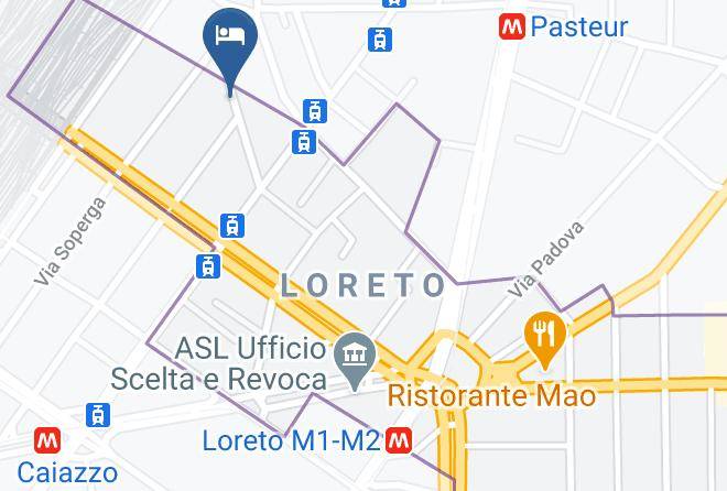 Milan - Loreto Elite Milano Maps