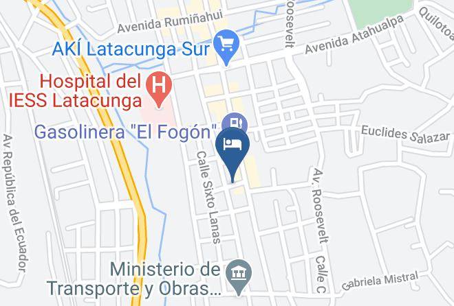 Latacunga - Loreto Hotel Maps