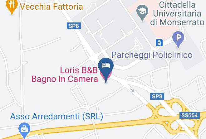 Cagliari - Loris B&b Bagno In Camera Maps