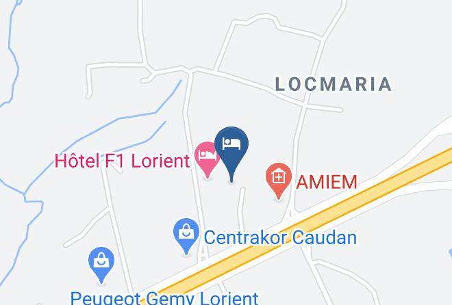 Morbihan - Lorient Residence Maps