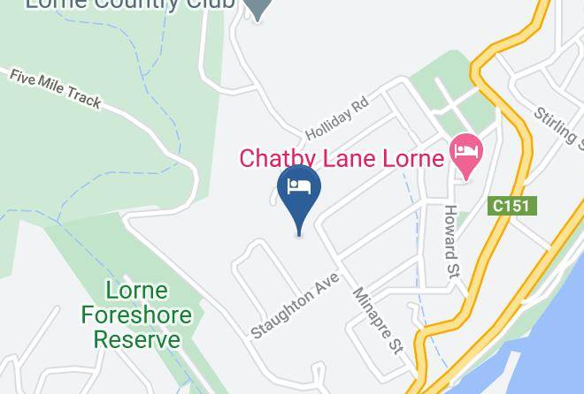 Surf Coast - Lorne Luxury Maps