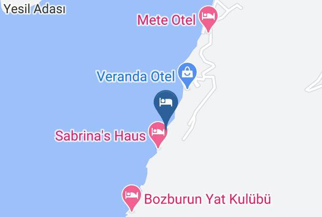 Marmaris - Loryma Hotel Bozburun Maps