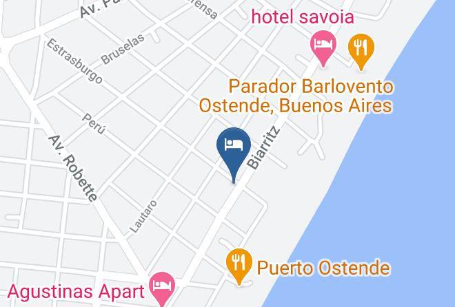 Pinamar - Los 7 Mares Maps