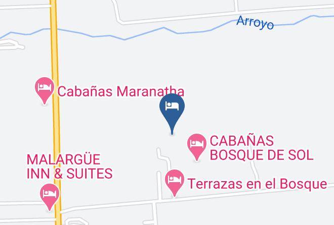 Malargue - Los Abedules Bungalow Maps