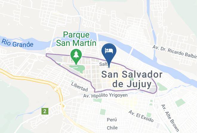 Doctor Manuel Belgrano - Los Agustinos San Salvador De Jujuy Maps