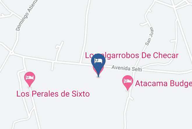 El Loa - Los Algarrobos De Checar Maps