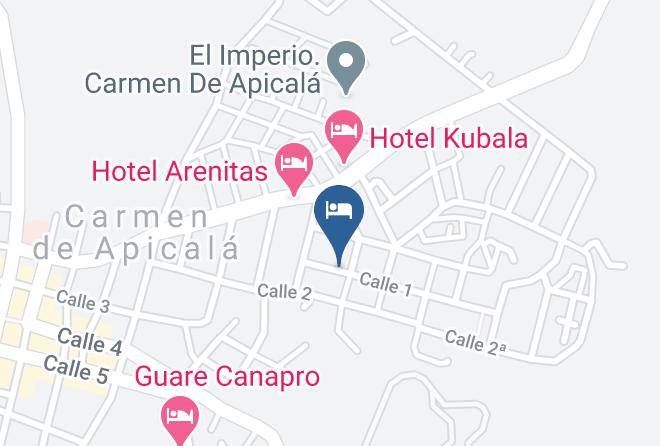 Carmen De Apicala - Los Almendros Maps