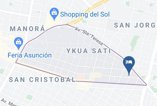 Asuncion - Los Alpes Cipreses Maps