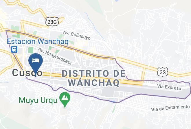 Wanchaq - Los Andes Inn Maps