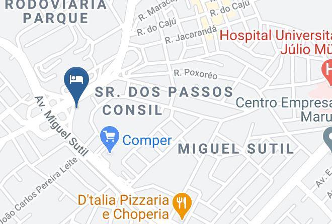 Los Angeles Hotel Map