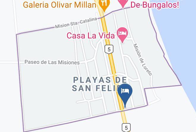 Mexicali - Los Angeles Hotel Maps