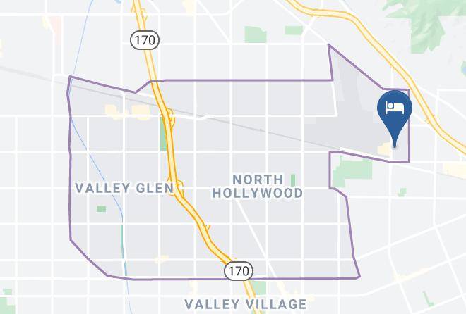 Los Angeles - Los Angeles Marriott Burbank Airport Maps