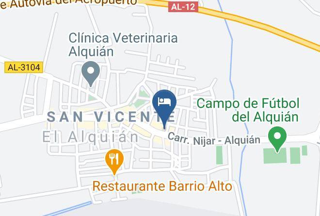 Los Arcos Hotel Restaurante Map