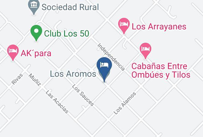 Los Aromos Map