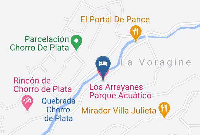 Los Arrayanes Parque Acuatico Map