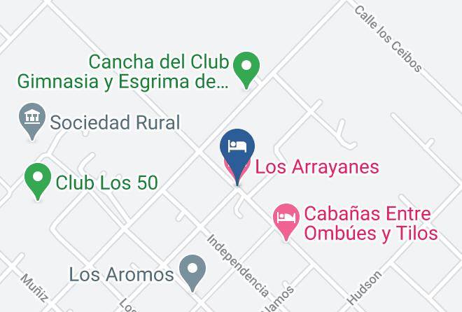 Tandil Partido - Los Arrayanes Maps