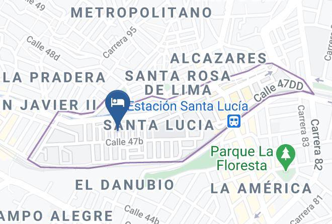 Medellin - Los Avellanos Maps