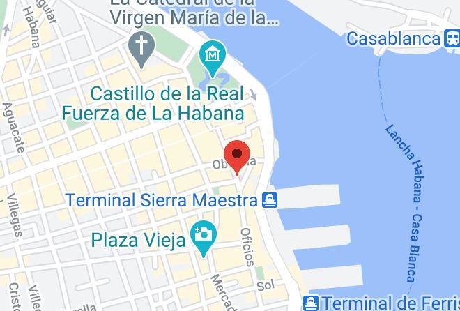 La Habana Vieja - Los Balcones De Oficios Maps