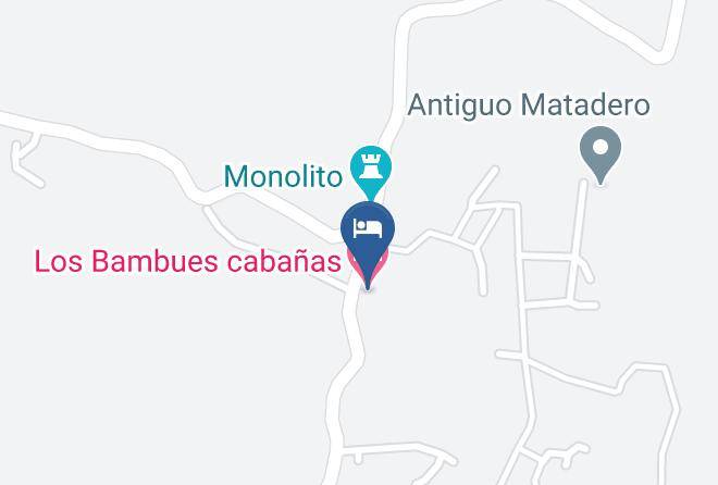 La Capital San Luis - Los Bambues Cabanas Maps