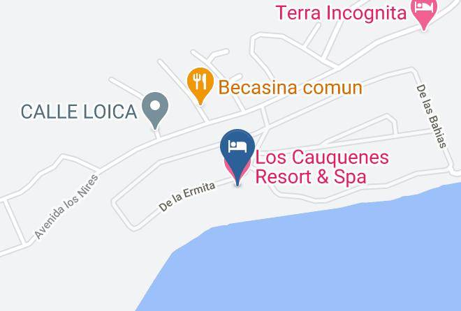 Ushuaia - Los Cauquenes Resort & Spa Maps