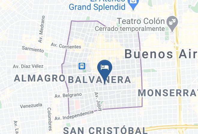 Balvanera - Los Cedros Hotel Maps