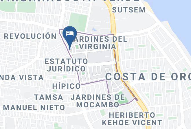 Boca Del Rio - Los Cedros Suites Maps