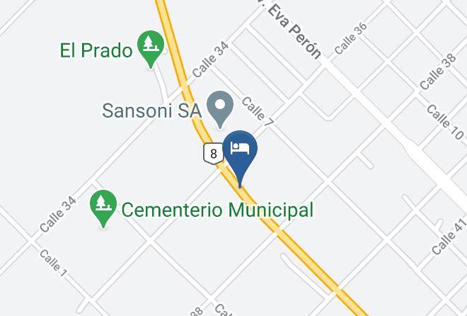 Colon - Los Cerezos Cabanas Maps