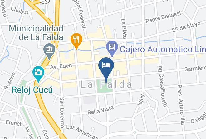 Punilla Department - Los Cerveceros Maps