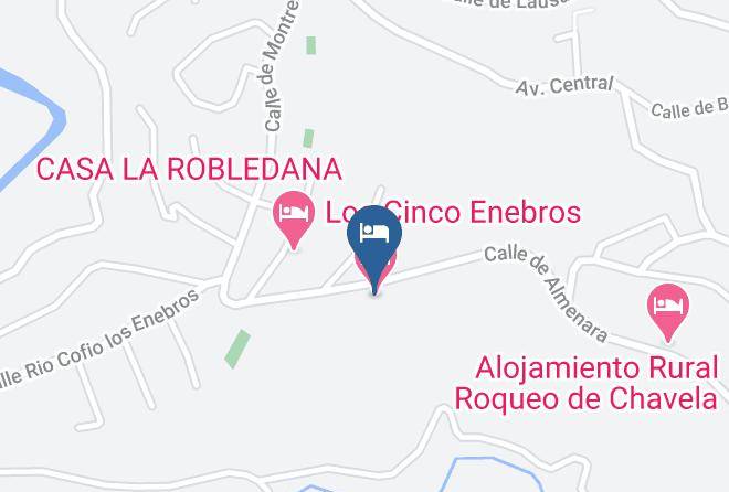 Madrid - Los Cinco Enebros Maps