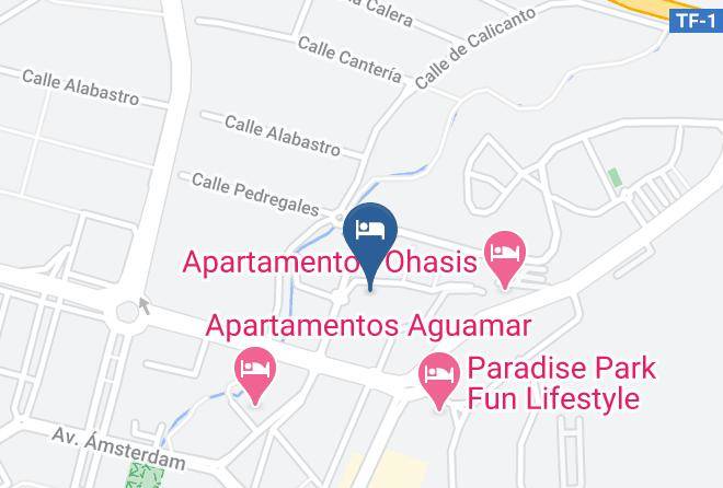 Santa Cruz De Tenerife - Los Claveles Maps