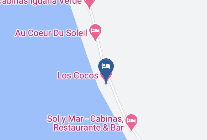 Golfito - Los Cocos Maps