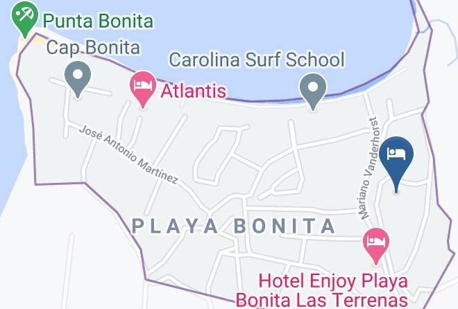 Las Terrenas - Los Cocos Residences At Playa Bonita Maps