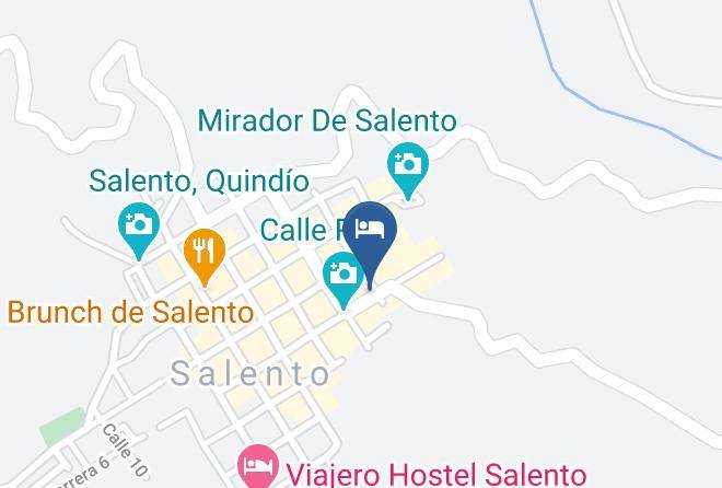 Salento - Los Colibries Maps
