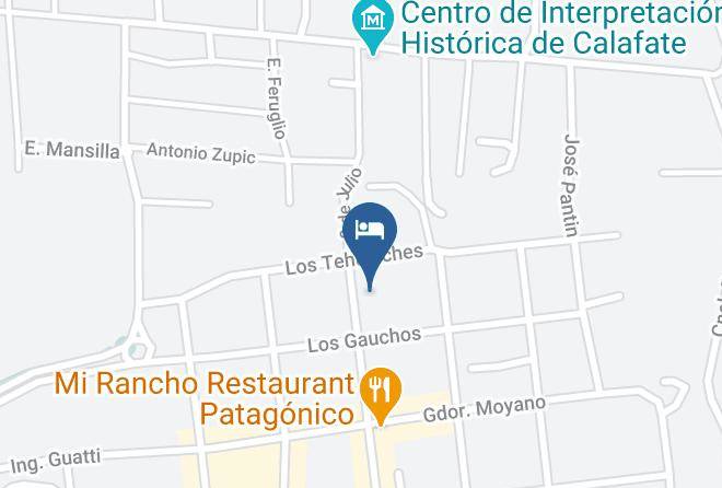 Lago Argentino - Los Dos Pinos Maps