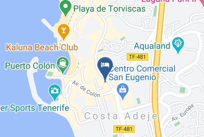 Santa Cruz De Tenerife - Los Geranios Maps