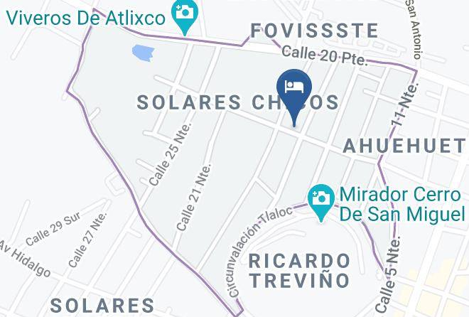 Atlixco - Los Grillos Maps