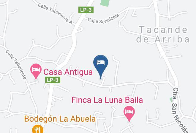 Santa Cruz De Tenerife - Los Guanches Bungalows Maps